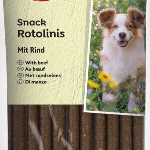 Trixie Soft Snack Rotolinis, oxkött, 12cm 120g