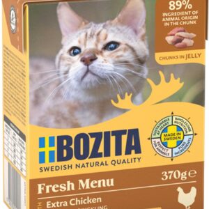 Bozita Katt Bitar i Gelé Kyckling 370g