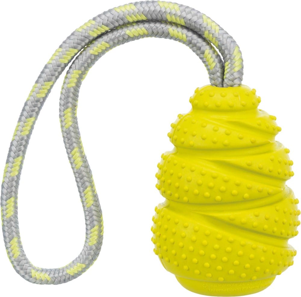 Trixie Sporting Jumper med rep, naturgummi, 9 cm/30 cm bl färger