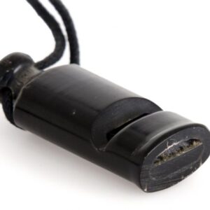 I Visselpipa Horn enkelton Svart 4,5cm