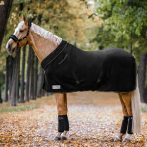 Waldhausen Fleecetäcke Rosé Svart/guld