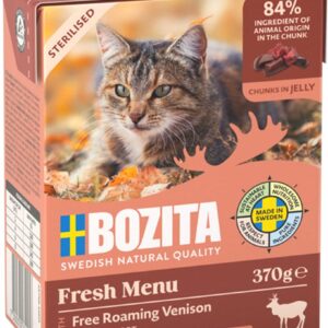 Bozita Katt Bitar i Gele Hjort 370g