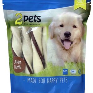 2Pets Tuggtwister med Lamm Medium 170 gr