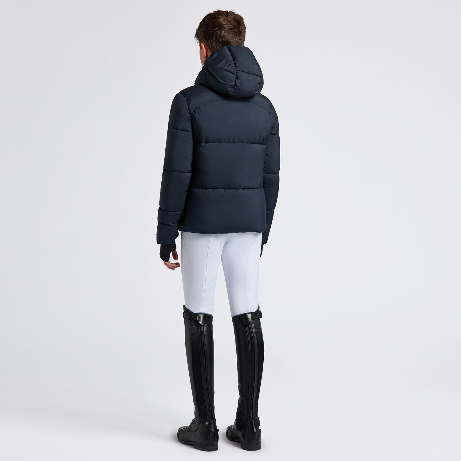 Cavalleria toscana Unisex Nylon Puffer jacka marin - Bild 2