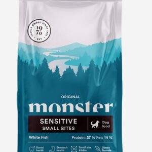 Monster Dog sens. white fish small bites 2kg
