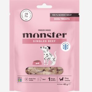 Monster Dog Treats Freeze dried Beef 150g