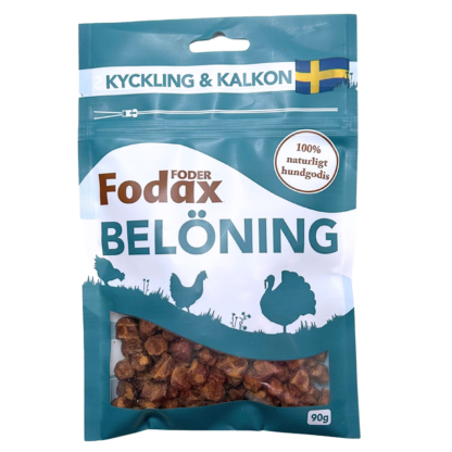 Fodax Belöning Kyckling-kalkon 90g