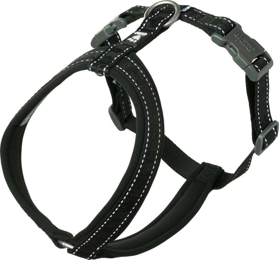 Hurtta Casual Y-Sele ECO, 70-80 cm Raven