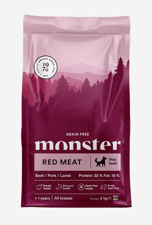 Monster Dog GF Adult Red Meat 2kg