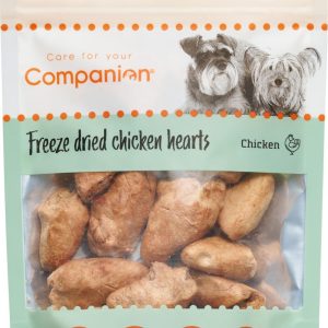 Companion Freeze dried chichen hearts, kycklinghjärta