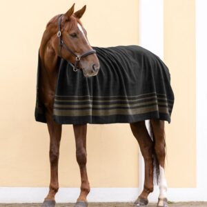 Waldhausen Fleece filt Svart 180x200cm