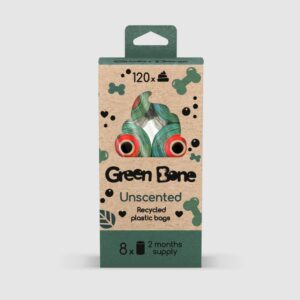 Green Bone Unscented 8 rullar/120 Påsar