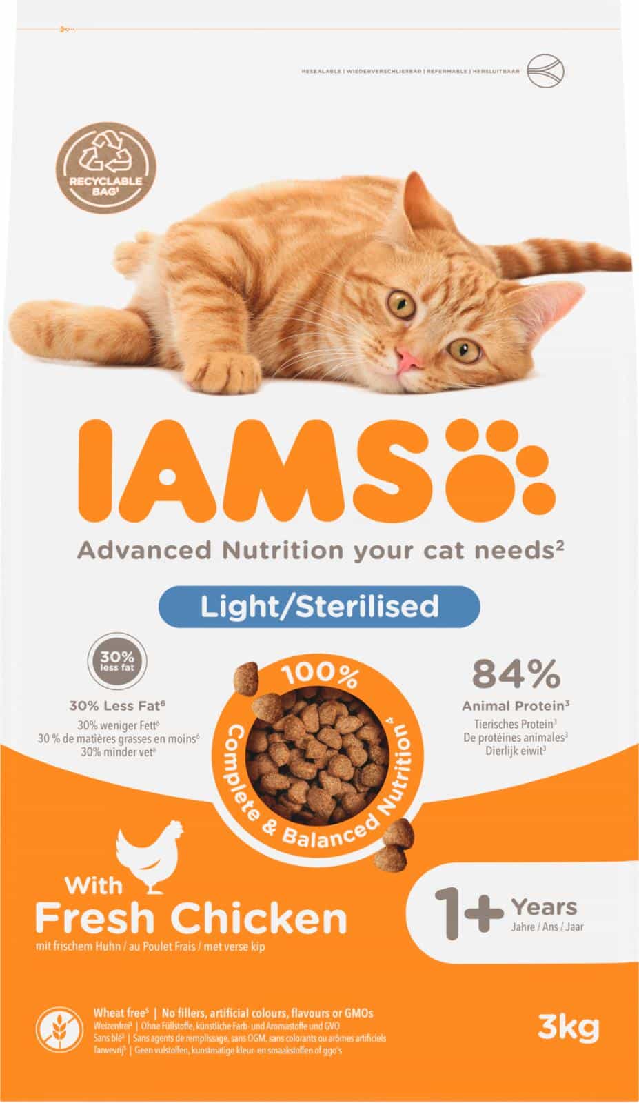 Iams Cat Adult Sterilised 3 kg