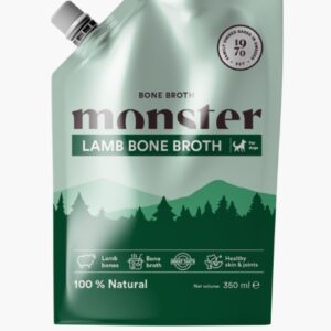 Monster Dog Bone Broth Lamb 350 ml