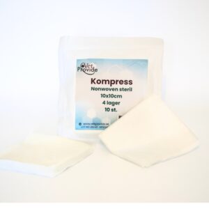 Vetprovide Kompress Nonwoven 10*10cm Steril