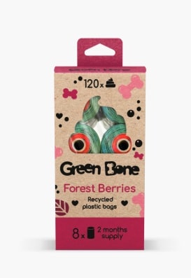 Green Bone Forest Berries 8 rullar/120 Påsar