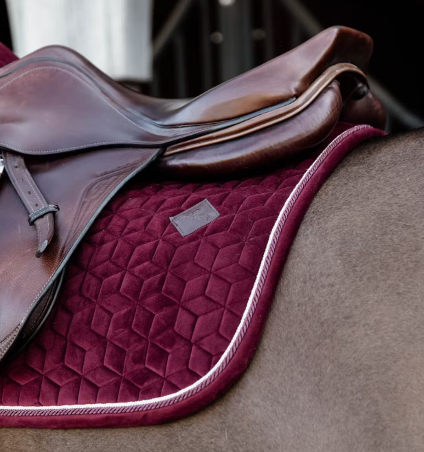 Kentucky Hoppschabrak Velvet bordeaux Pony - Bild 3