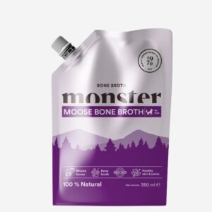 Monster Dog Bone Broth Moose 350 ml