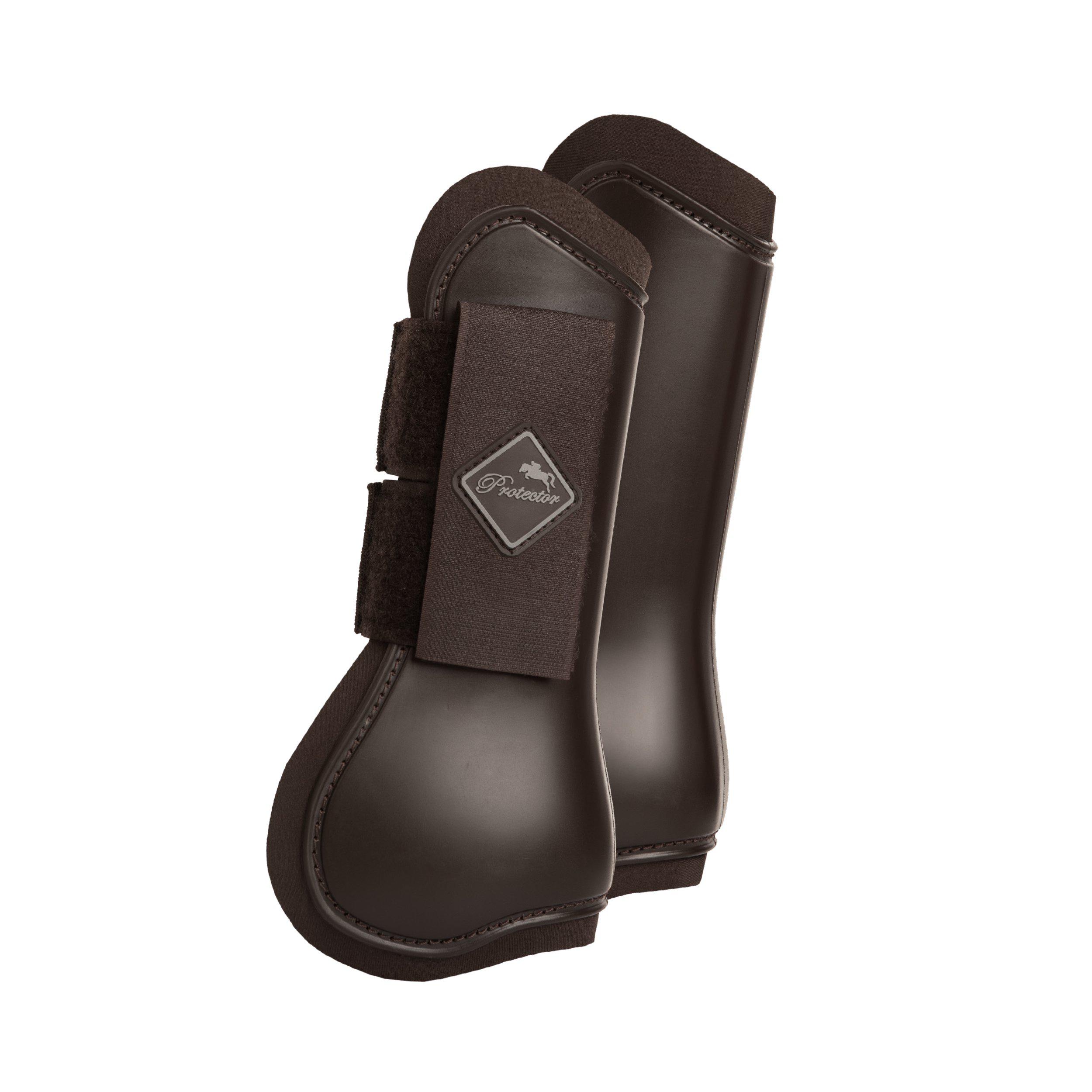 Protector benskydd Neopren brun