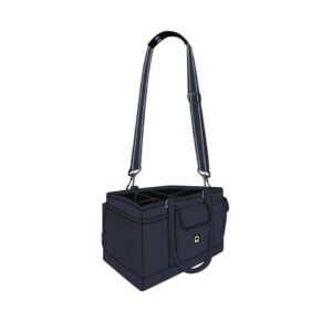 Equipage Squared ryktväska Navy