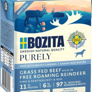 Bozita Purely Tetra paté Beef/Reindeer 370 g