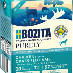 Bozita Purely Tetra paté Chicken/Lamb 370 g