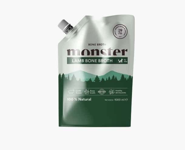 Monster Dog Bone Broth Lamb 1000 ml
