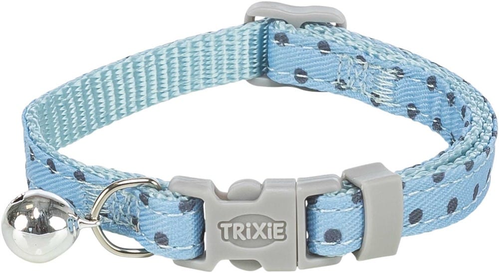 Katthalsband, prickar, 20-30 cm/10 mm, blå, Trixie