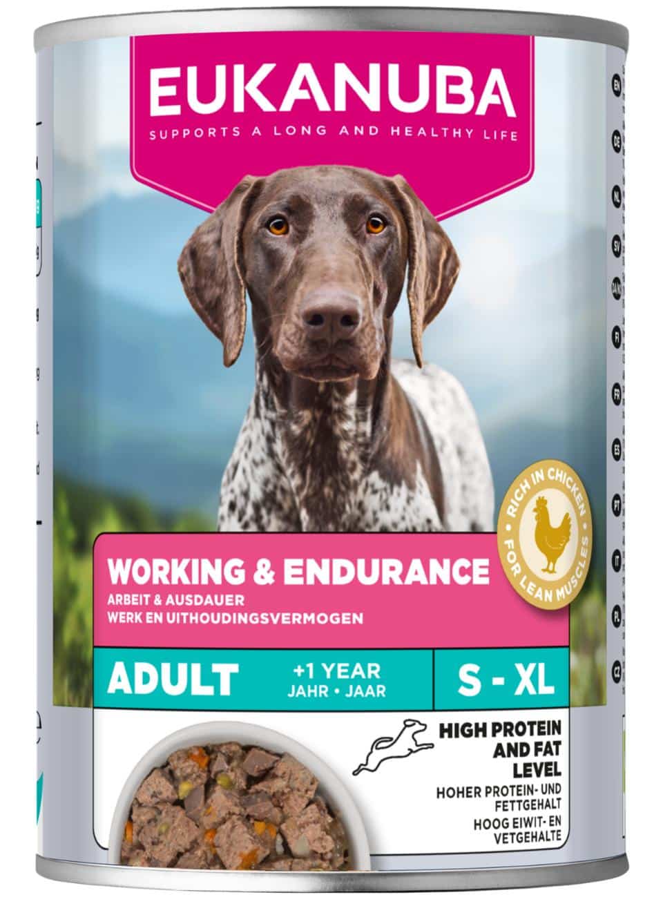 EUKANUBA våtfoder Special Care ADULT Working & Endurance 400g