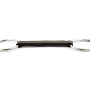 Jump In Loose ring flat leather bit