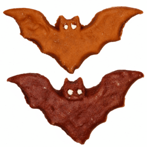 Halloweensnack, fladdermus med kyckling/Anka 10cm, 30g