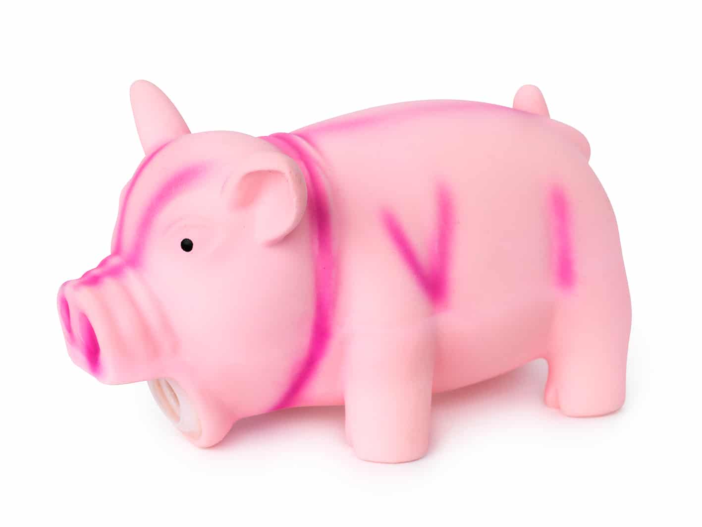 Dogman Leksak Gris Rosa L