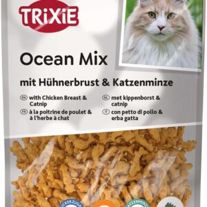 Ocean mix med kycklingbröst & kattmynta, 50 g, Trixie