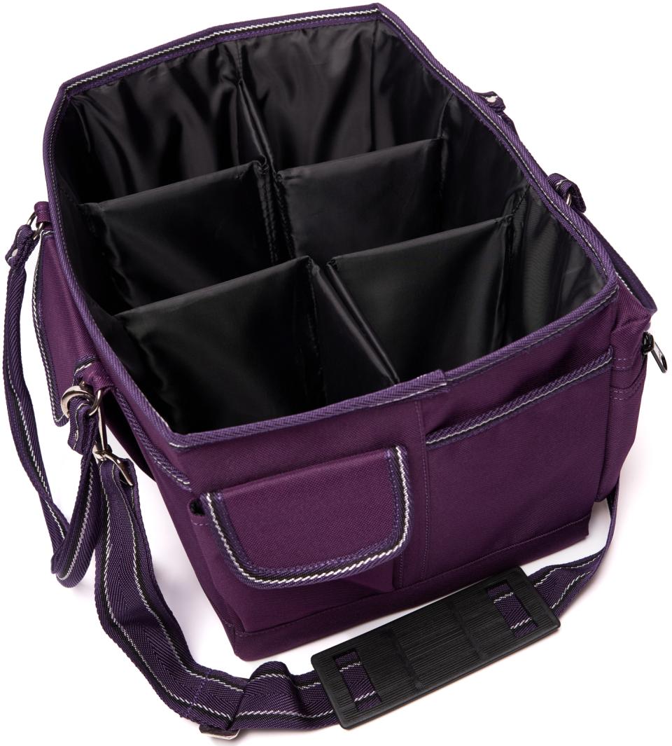 Equipage Squared ryktväska Purple Pennant - Bild 2