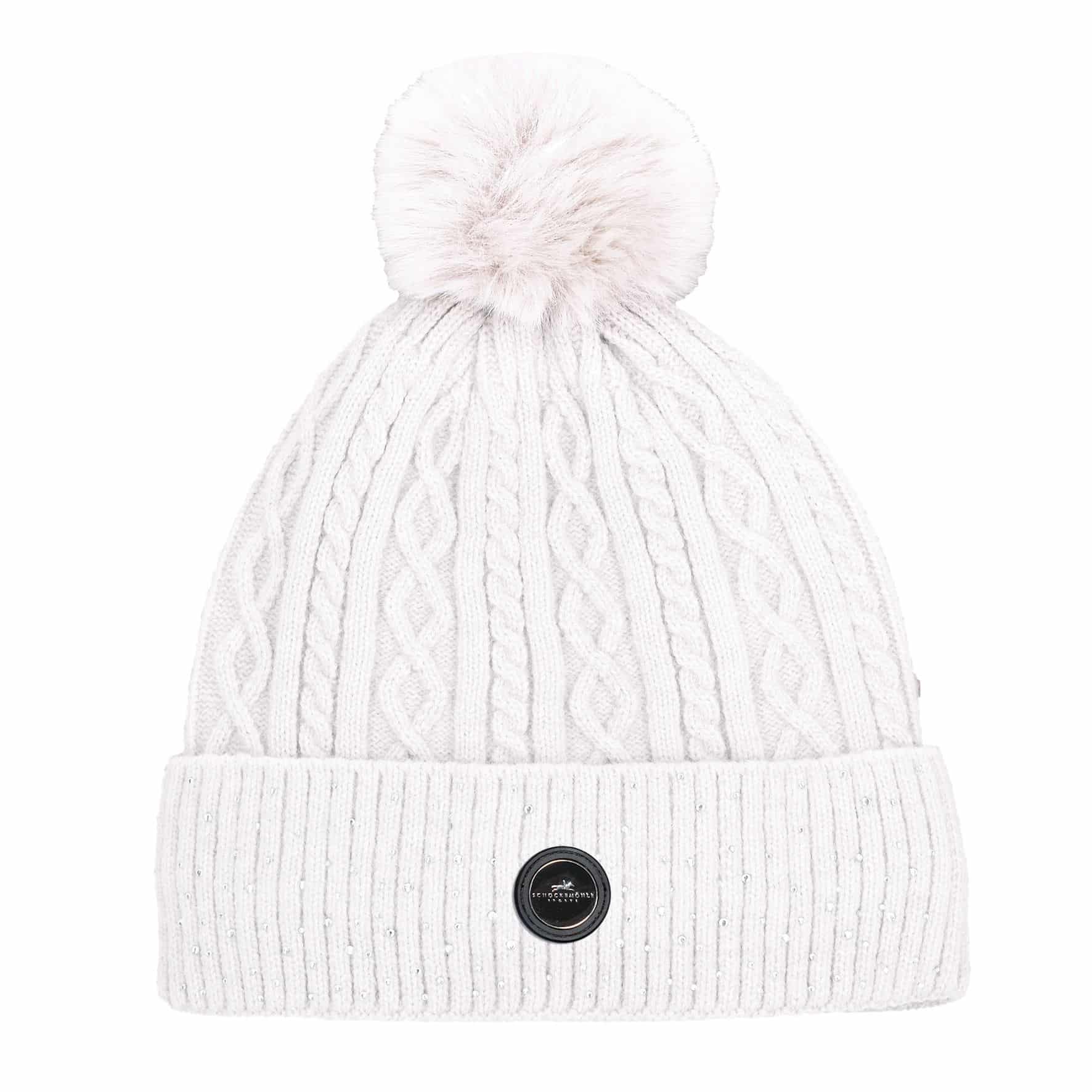 Schockemöhle Beanie Glamour mössa beige