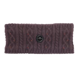 Schockemöhle Beanie Glamour pannband Brun
