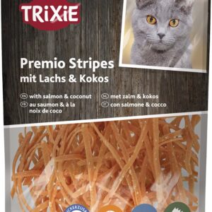 PREMIO Stripes med lax & kokos, 50 g, Trixie