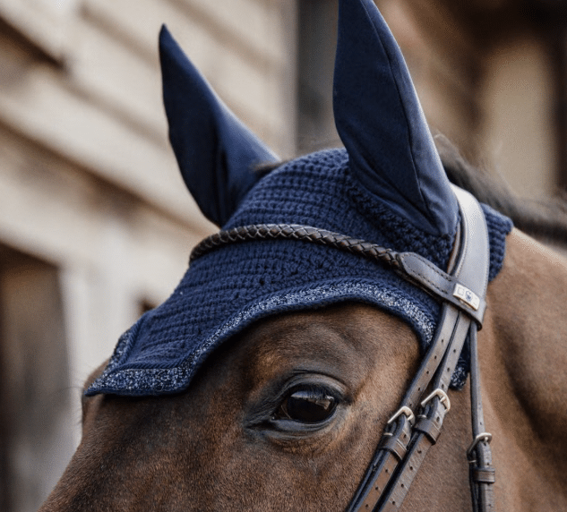 Kentucky Flughuva Wellington Glitter Stone Navy Cob